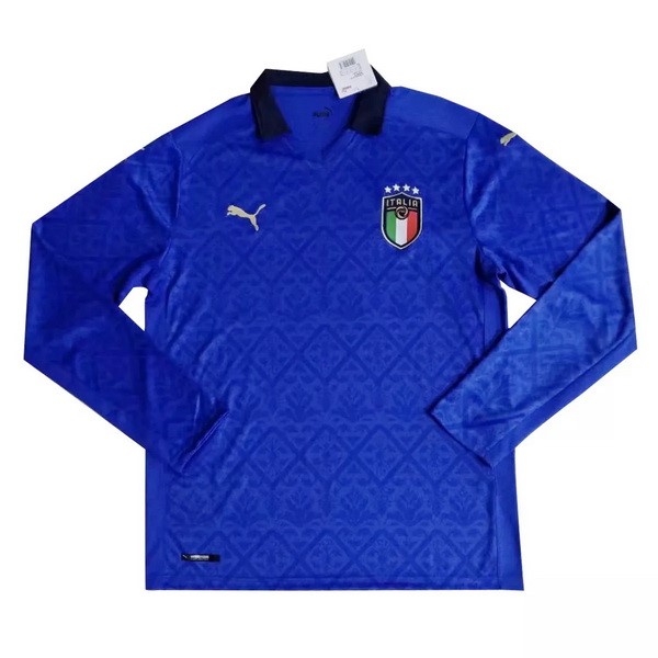 Tailandia Camiseta Italia ML 1st 2020 Azul